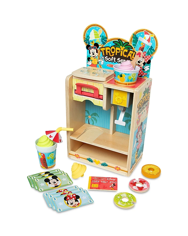 Melissa & Doug Disney Wooden Tropical Soft Serve - Ages 3-6
