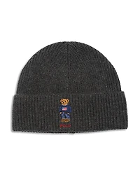Polo Ralph Lauren Solid Flag Bear Beanie