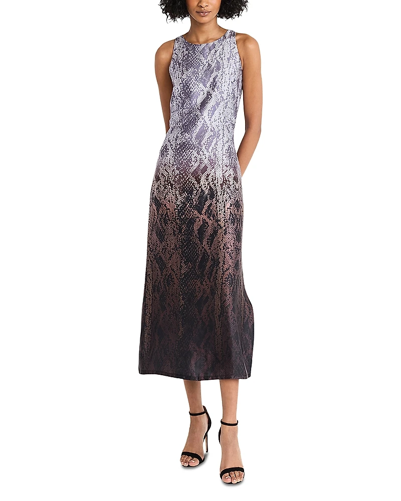 Luxely Sleeveless Column Maxi Dress