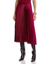 Derek Lam 10 Crosby Liriel Pleated Midi Skirt