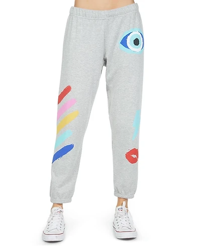 Lauren Moshi Alana Painted Evil Eye SweatPants