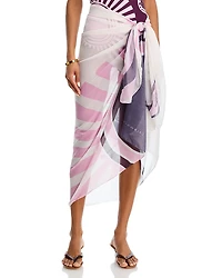 Cala de la Cruz Luana Sarong Swim Cover-Up