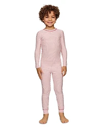 Eberjey Unisex Printed Long Sleeve Pj Set - Little Kid, Big Kid