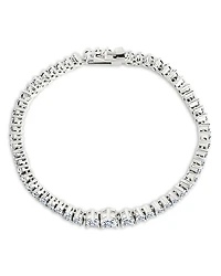 Sterling Forever Tatum Cubic Zirconia Flex Bracelet