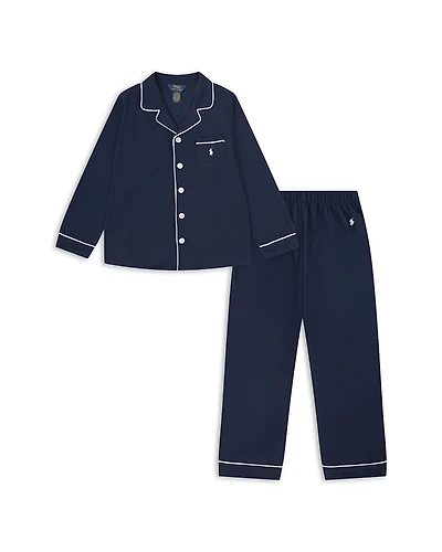 Polo Ralph Lauren Girls' Jersey Sleep Set