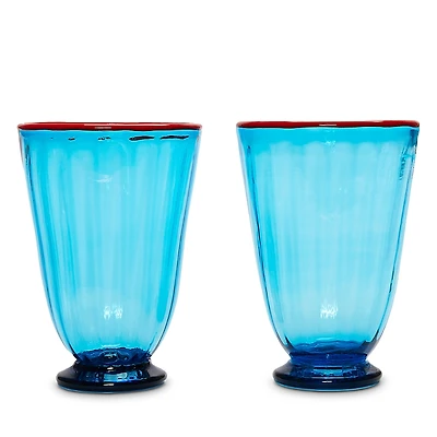 La DoubleJ Wildbird Rainbow Glasses, Set of 2