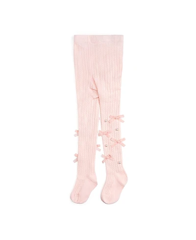 Sweet Wink Girls' Bedazzled Coquette Tights - Little Kid