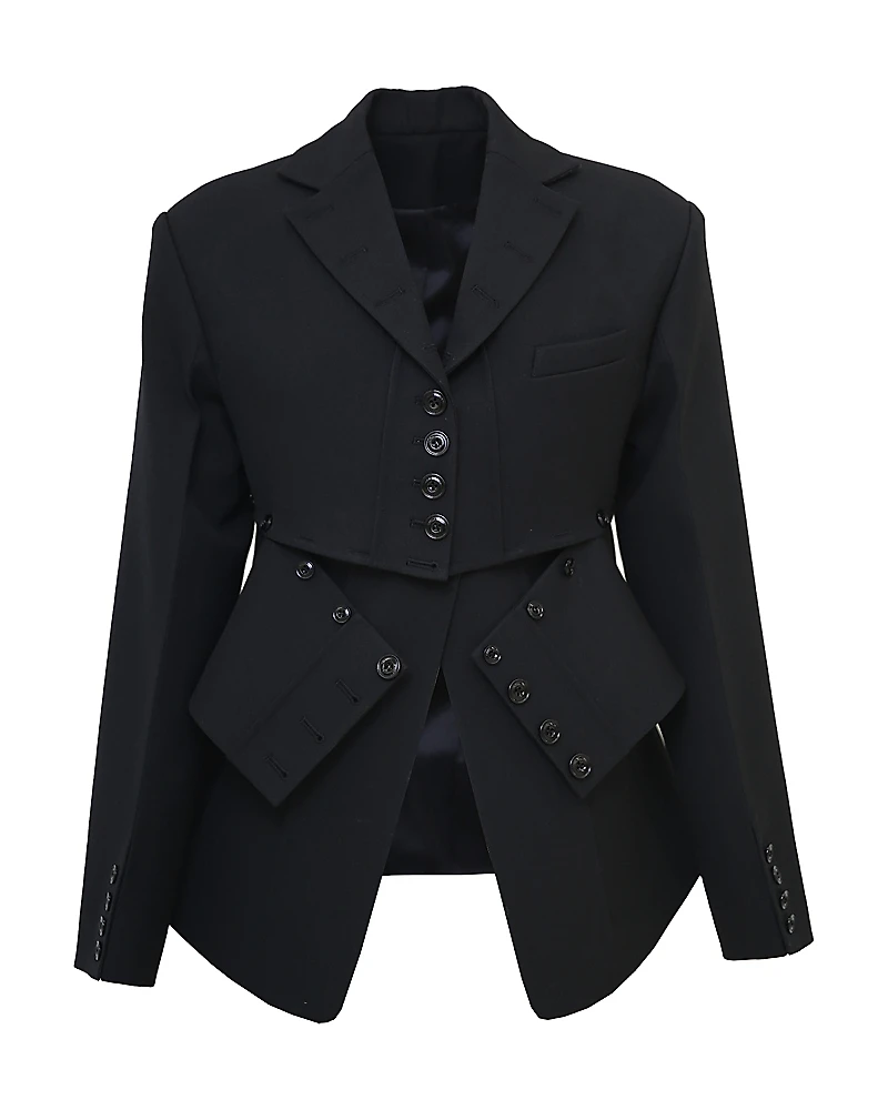 rokh Layered Broken Jacket