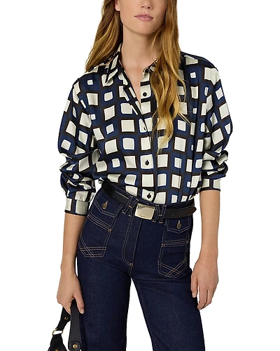 Gerard Darel Alvina Button Front Shirt
