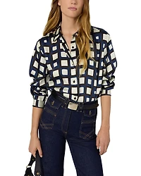 Gerard Darel Alvina Button Front Shirt