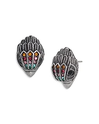 Kurt Geiger London Multicolor Pave Eagle Stud Earrings