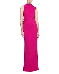 Halston Essia Georgette Gown