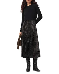 Allsaints Evia Sweater Midi Dress
