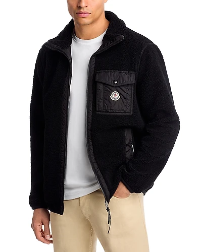 Moncler Zip Up Cardigan