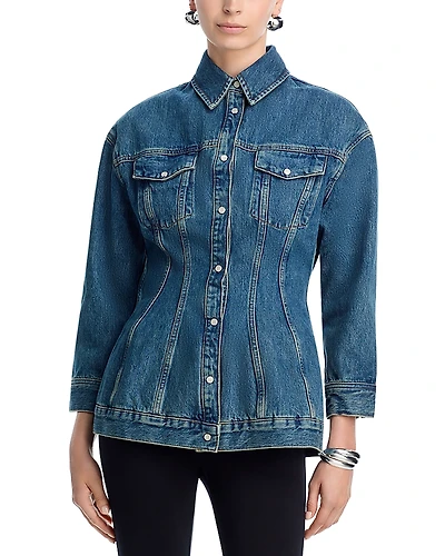 Wardrobe. nyc Denim Contour Jacket