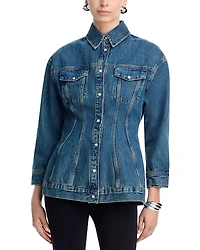 Wardrobe. nyc Denim Contour Jacket