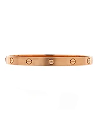 Pre-Owned Cartier Love Bracelet Brushed 18K Rose Gold