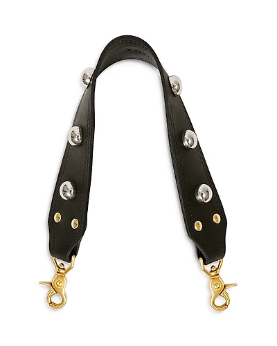 Clare V. Studded Leather Shoulder Strap