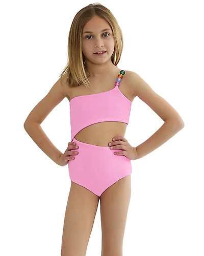 Beach Riot Girls' Little Brynn One Piece Swimsuit - Kid, Big Kid