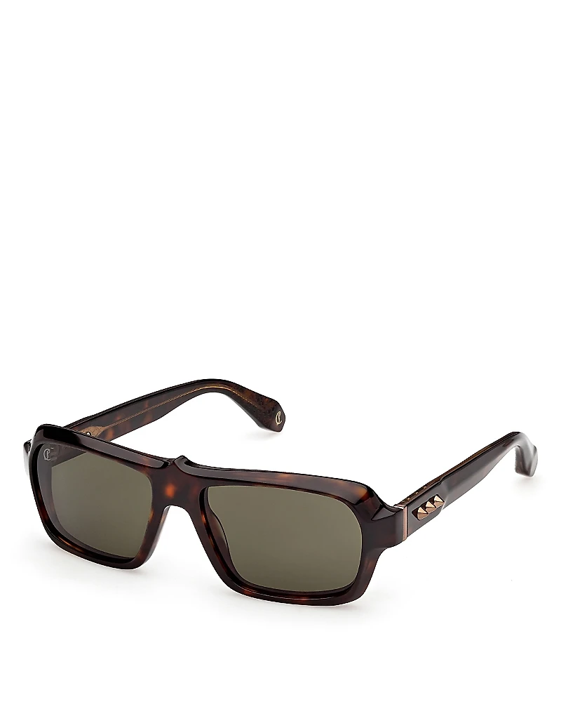 Christian Louboutin Rectangular Sunglasses, 56mm