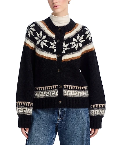 The Great. Snowflake Cardigan