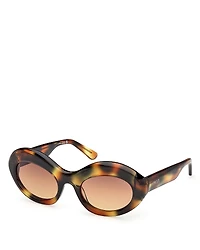 Pucci Oval Sunglasses, 52mm