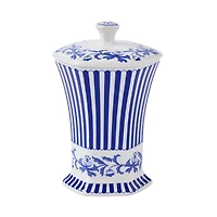 Spode Blue Italian Steccato Vase