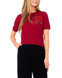 Ted Baker Nora Short Sleeve Crewneck Top