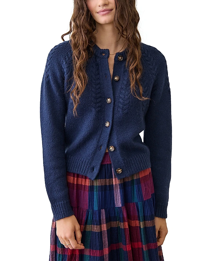 Marine Layer Everly Cable Knit Cardigan