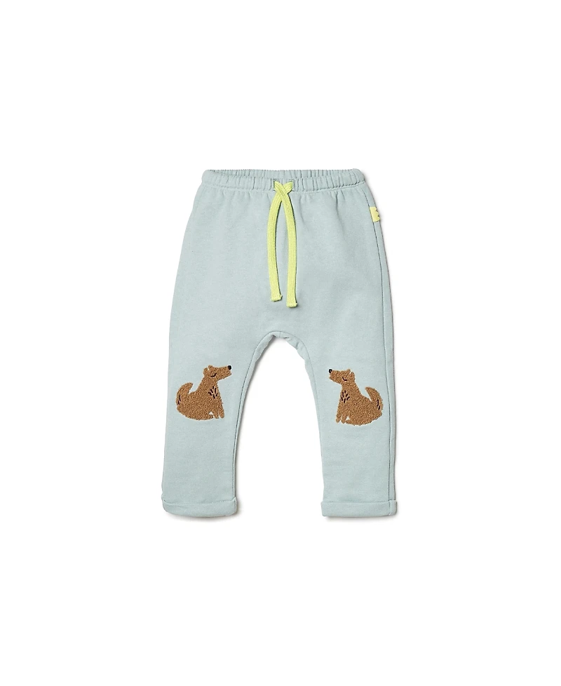 Mon Coeur Recycled Cotton Wolf Jogger - Baby
