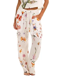 Agua Bendita Seraphine Ambar Linen Swim Cover-Up Pants