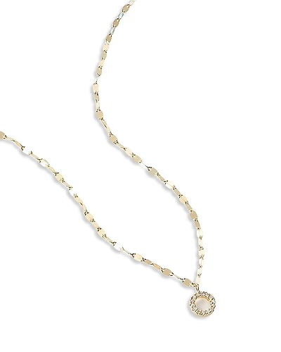 Lana Jewelry Diamond Circle Pendant Necklace