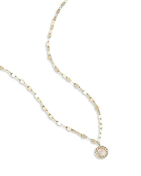 Lana Jewelry Diamond Circle Pendant Necklace