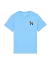 Goat Usa Boys' Reindeer Short Sleeved Tee - Big Kid