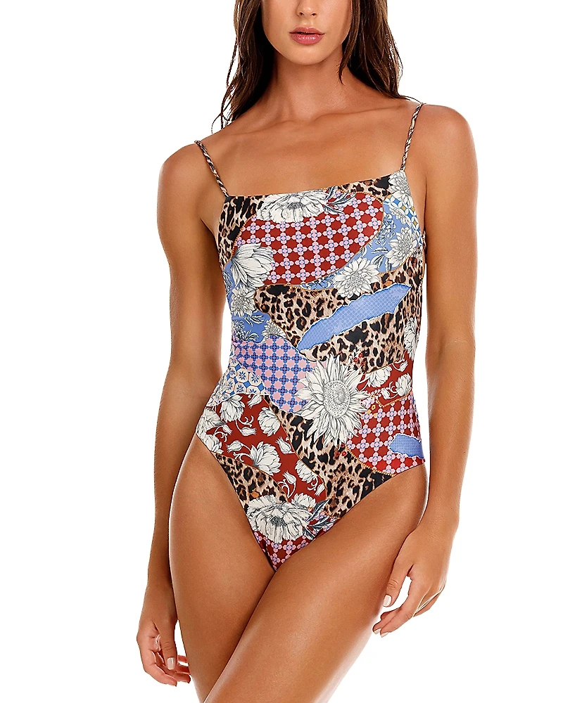 Agua Bendita Kali Reversible One Piece Swimsuit