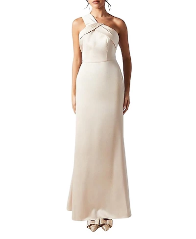 Coast Satin Bridesmaid Maxi Dress