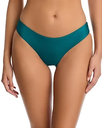 Aqua Low Rise Hipster Bikini Bottom - Exclusive