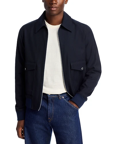 Ps Paul Smith Collared Zip Jacket
