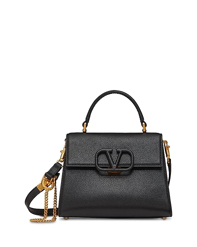 Valentino Garavani Vsling Small VLogo Convertible Top Handle Bag