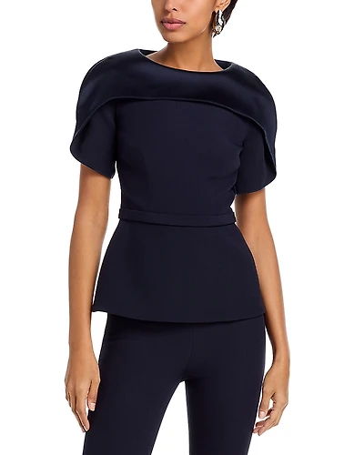 Safiyaa Runa Peplum Top