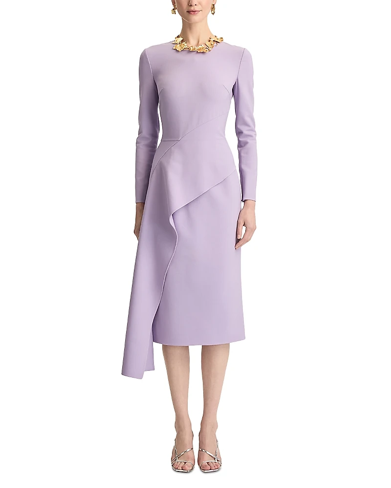 Oscar de la Renta Drape Dress