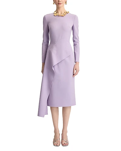 Oscar de la Renta Drape Dress