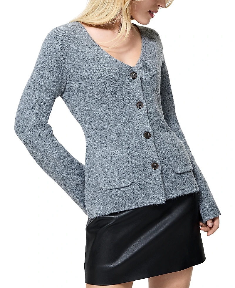 French Connection Ellie V Neck Knit Cardigan