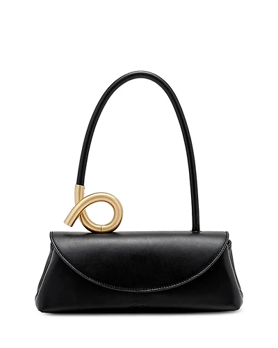 Cult Gaia Azariah Leather Shoulder Bag