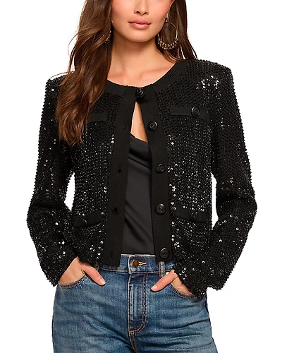 Ramy Brook Anna Sequined Jacket