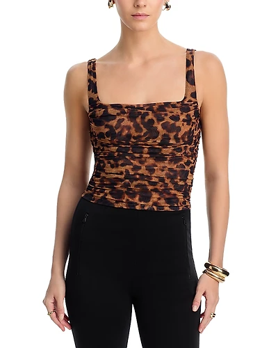 L'Agence Rasha Shirred Tank