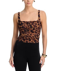L'Agence Rasha Shirred Tank
