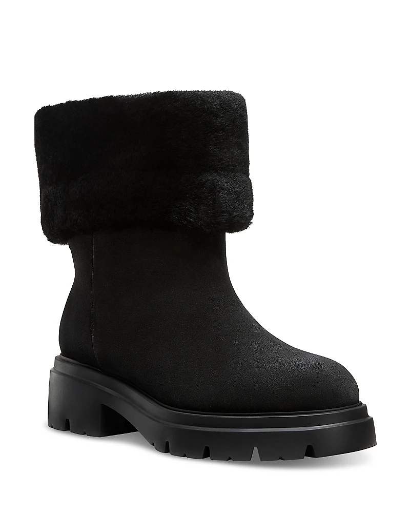 Stuart Weitzman Women's Hudson Shearling Booties