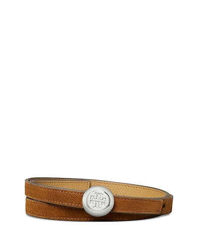 Tory Burch Women's Romy Reversible Suede Belt