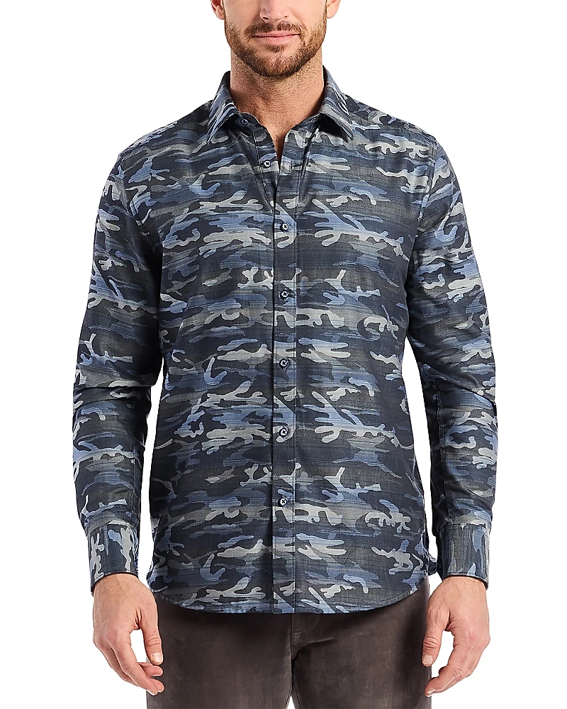 Robert Graham Harrington Long Sleeve Woven Shirt